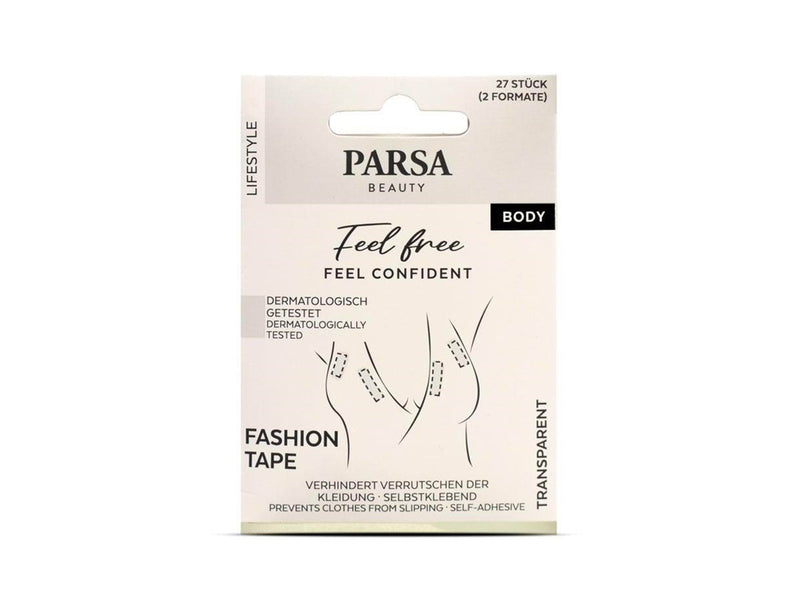 PARSA Fashion Tape 27 pcs. - Transparent