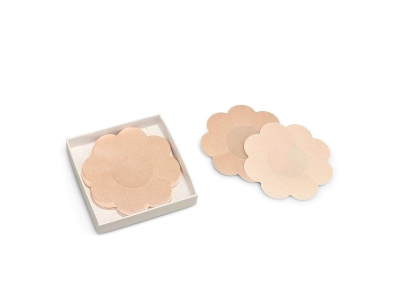 PARSA Satin Nipple Covers 7 pcs - Nude
