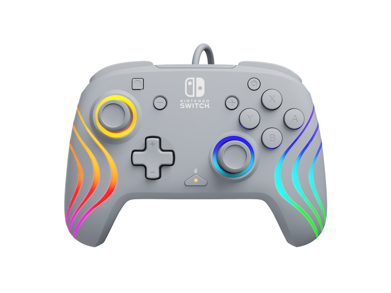 PDP Afterglow Wave - Grey - Wired - Wired Controller - Nintendo Switch