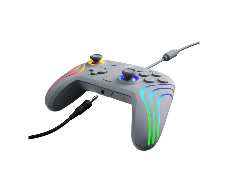 PDP Afterglow Wave - Grey - Wired - Wired Controller - Nintendo Switch