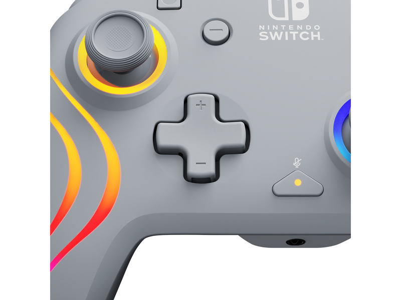 PDP Afterglow Wave - Grey - Wired - Wired Controller - Nintendo Switch