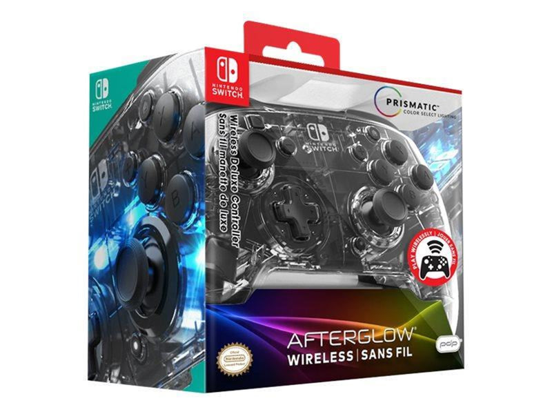 PDP Afterglow Wireless Deluxe Controller - Wireless Controller - Nintendo Switch