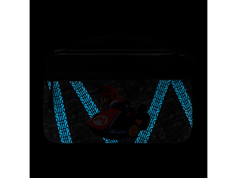 PDP Commuter Case GLOW - Mario Kart Drift - Miscellaneous Bag - Nintendo Switch
