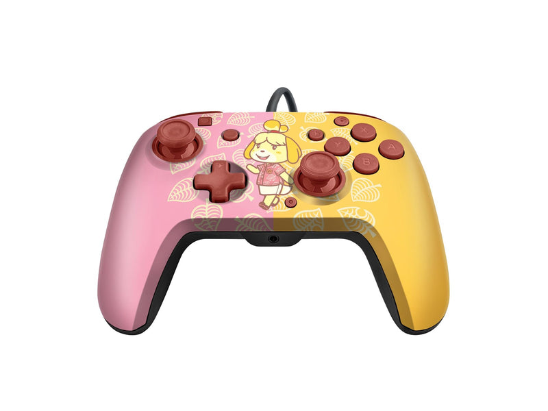 PDP Faceoff Deluxe Audio Isabelle - Wired Controller - Nintendo Switch