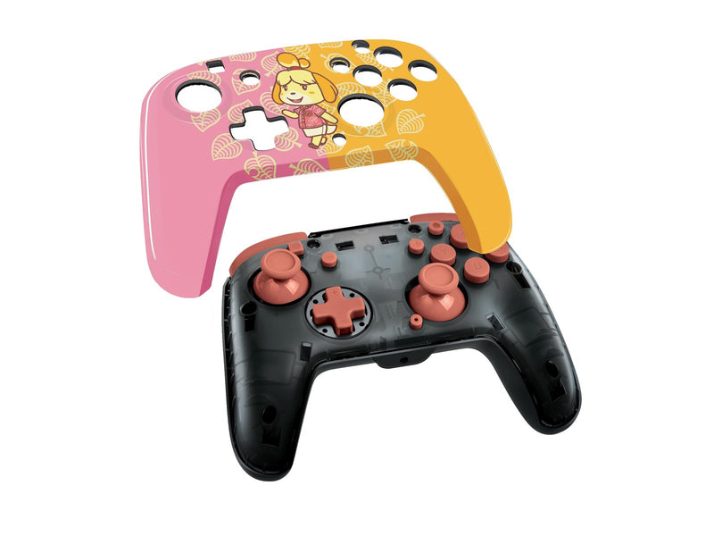 PDP Faceoff Deluxe Audio Isabelle - Wired Controller - Nintendo Switch