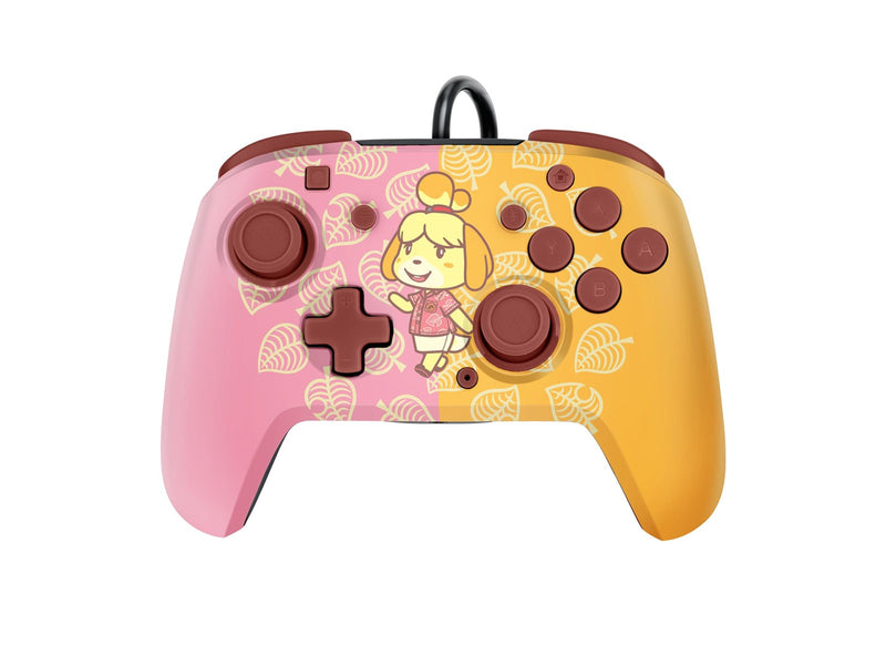 PDP Faceoff Deluxe Audio Isabelle - Wired Controller - Nintendo Switch