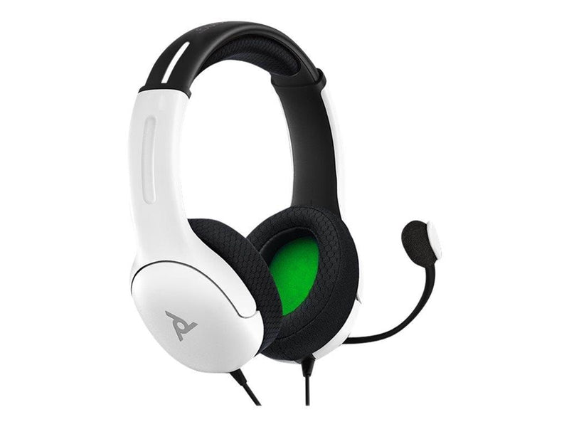 PDP LVL40 Wired Stereo Gaming Headset - White