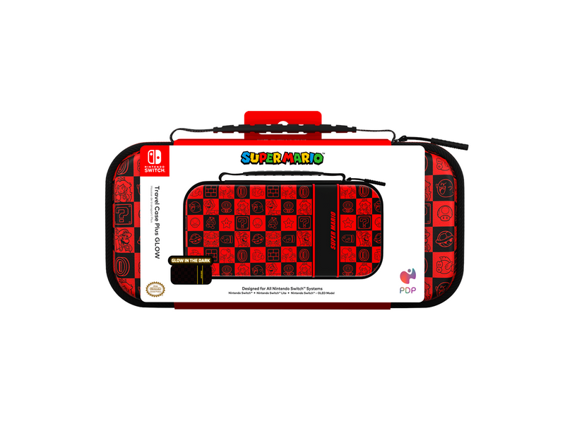 PDP Plus GLOW - Super Icon - Miscellaneous Bag - Nintendo Switch