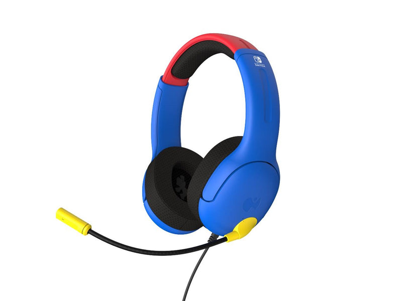 PDP Power Pose Mario Wired Headset & Controller Bundle - Wired Controller - Nintendo Switch