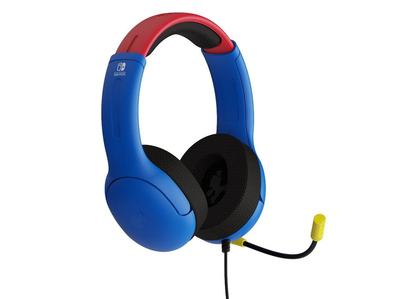 PDP Power Pose Mario Wired Headset & Controller Bundle - Wired Controller - Nintendo Switch