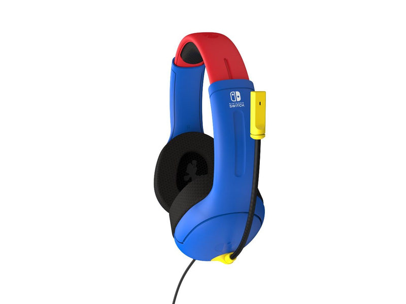 PDP Power Pose Mario Wired Headset & Controller Bundle - Wired Controller - Nintendo Switch