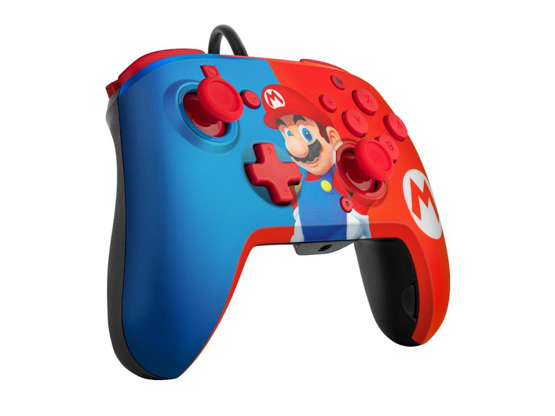 PDP Power Pose Mario Wired Headset & Controller Bundle - Wired Controller - Nintendo Switch