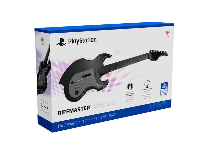 PDP RIFFMASTER - Playstation - Wireless Guitar controller - Sony PlayStation 4