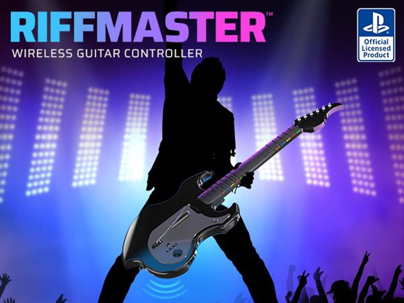 PDP RIFFMASTER - Playstation - Wireless Guitar controller - Sony PlayStation 4