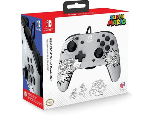 PDP Rematch (Comic Mario) - Wired Controller - Nintendo Switch