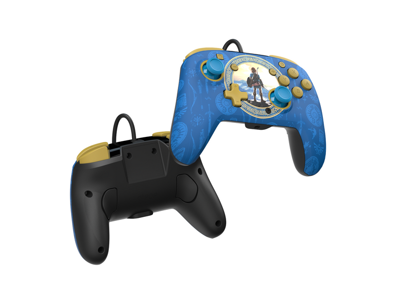 PDP Rematch - Hyrule Blue - Wired Controller - Nintendo Switch