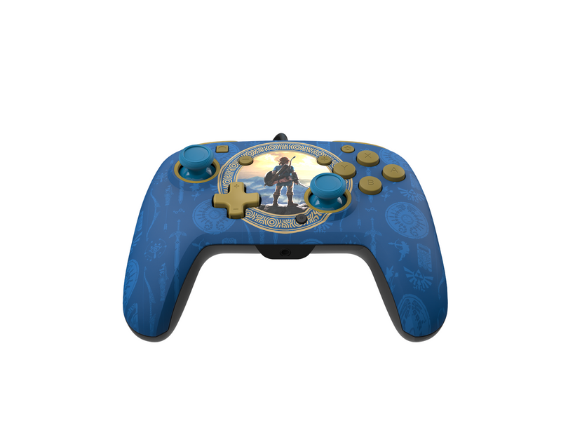 PDP Rematch - Hyrule Blue - Wired Controller - Nintendo Switch