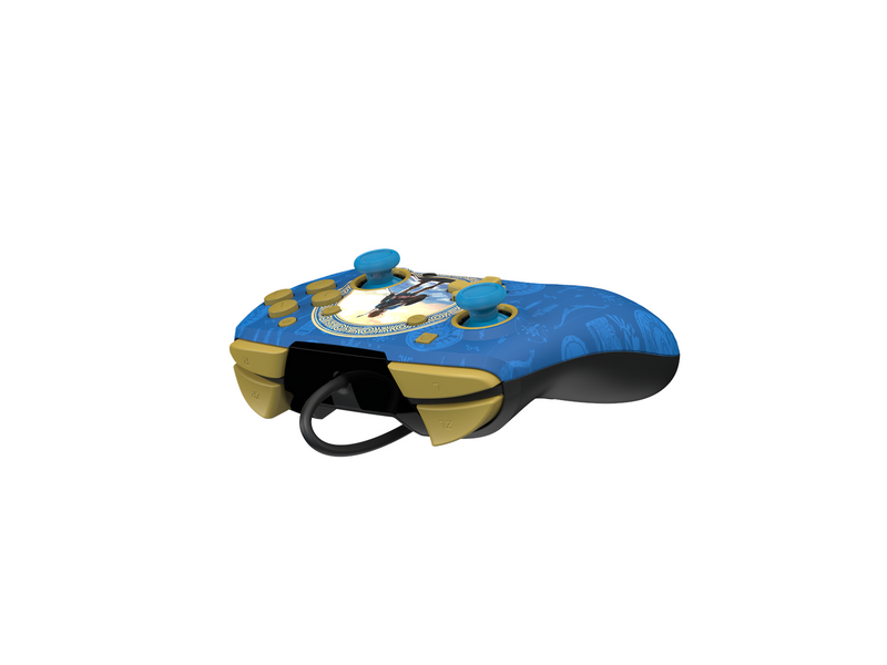 PDP Rematch - Hyrule Blue - Wired Controller - Nintendo Switch