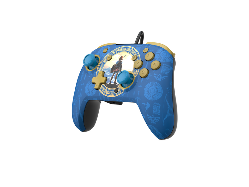 PDP Rematch - Hyrule Blue - Wired Controller - Nintendo Switch