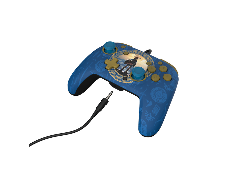 PDP Rematch - Hyrule Blue - Wired Controller - Nintendo Switch