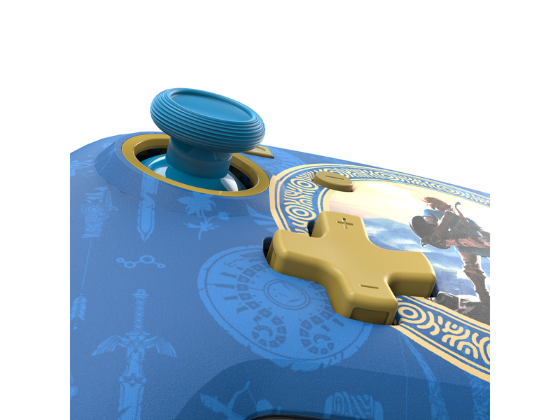 PDP Rematch - Hyrule Blue - Wired Controller - Nintendo Switch