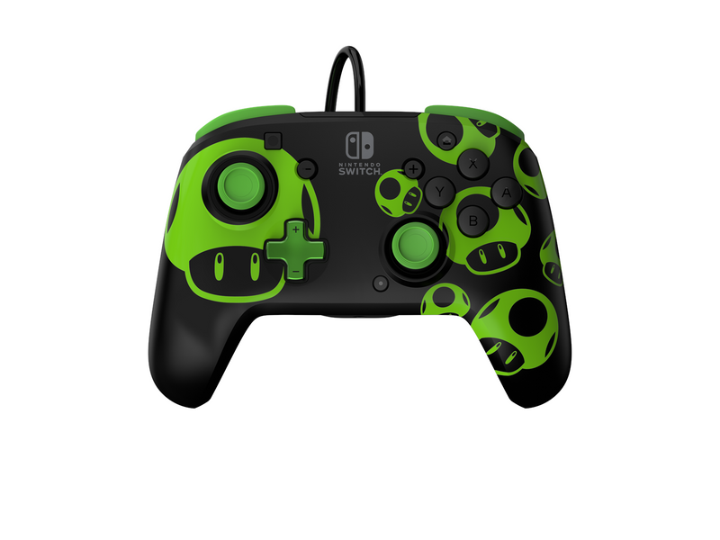 PDP Rematch Wired: 1Up (Glow In The Dark) - Wired Controller - Nintendo Switch