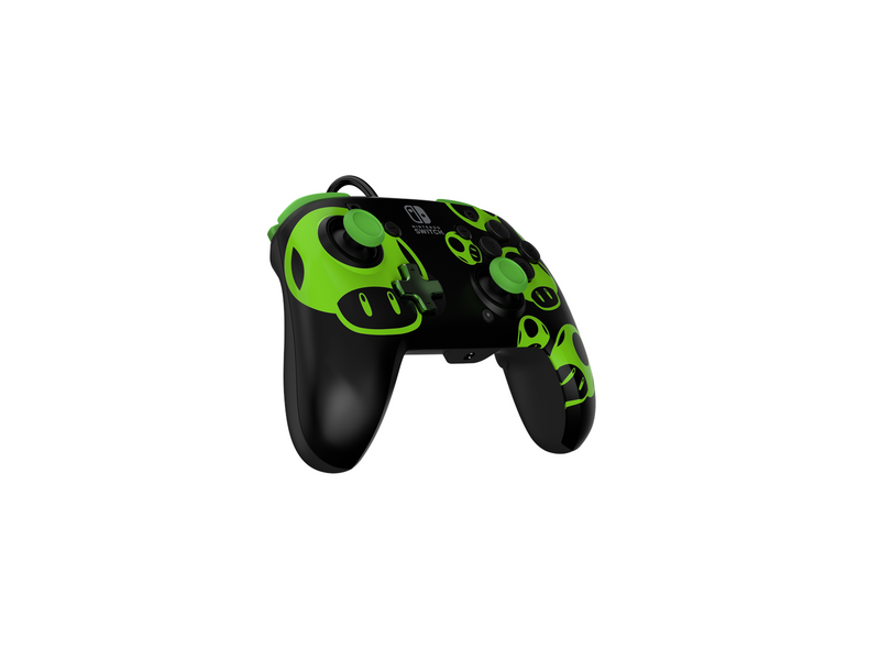 PDP Rematch Wired: 1Up (Glow In The Dark) - Wired Controller - Nintendo Switch