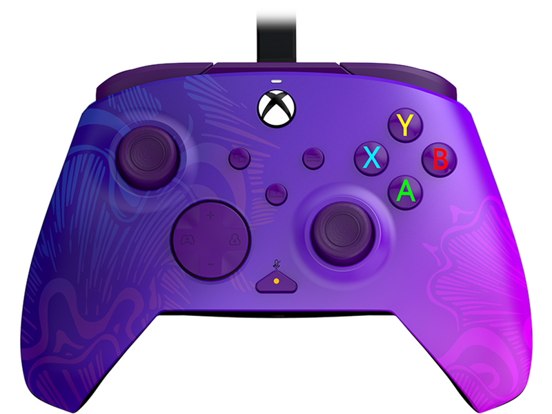 PDP Rematch Wired Controller - Purple Fade - Wired Controller - Microsoft Xbox One