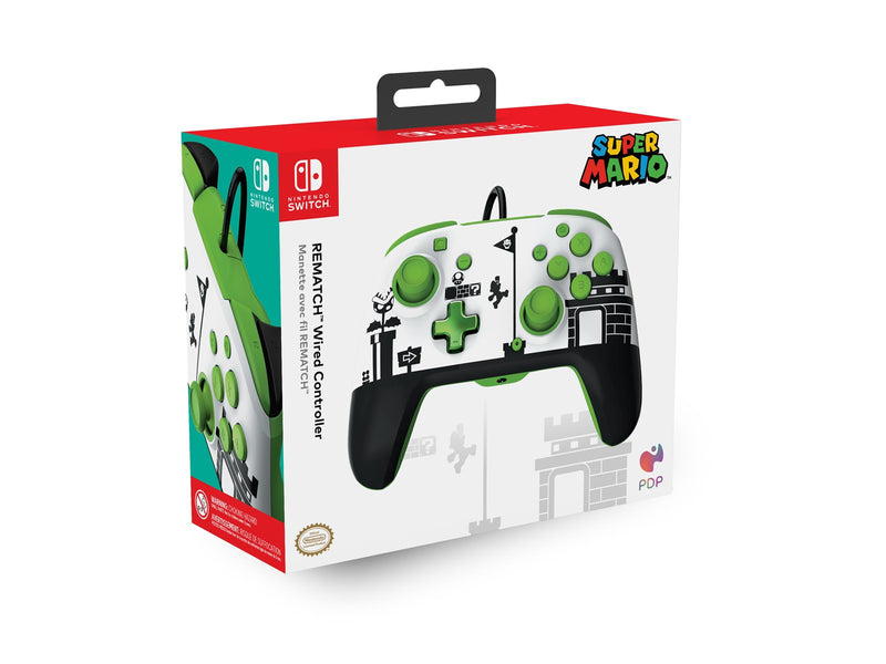 PDP Retro Super Mario Rematch - Wired Controller - Nintendo Switch