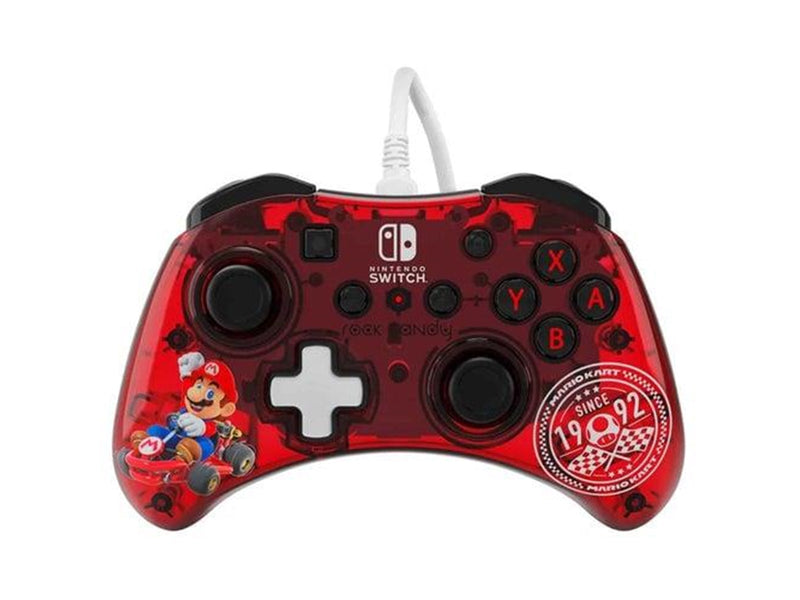 PDP Rock Candy Mini Wired Controller - Mario Kart - Wired Controller - Nintendo Switch