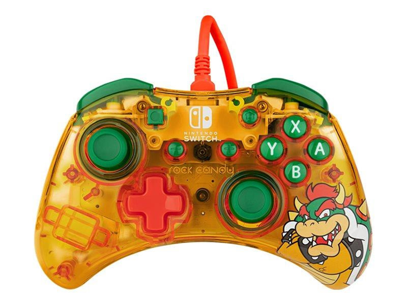 PDP Rock Candy Wired Controller - Bowser - Wired Controller - Nintendo Switch