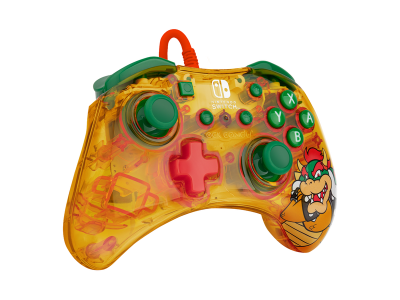 PDP Rock Candy Wired Controller - Bowser - Wired Controller - Nintendo Switch