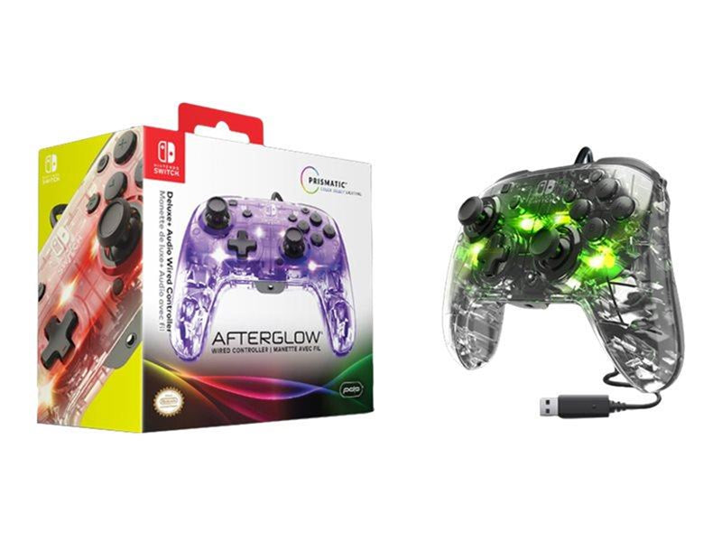 PDP Switch Afterglow Deluxe+ Audio Wired Controller - Wired Controller - Nintendo Switch
