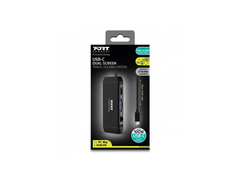 PORT Designs Dockingstation USB Typ-C 4K