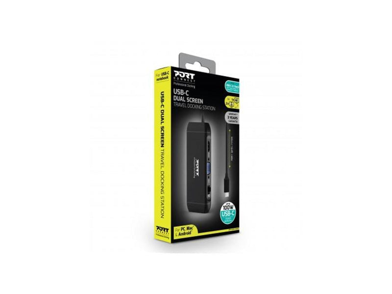 PORT Designs Dockingstation USB Typ-C 4K