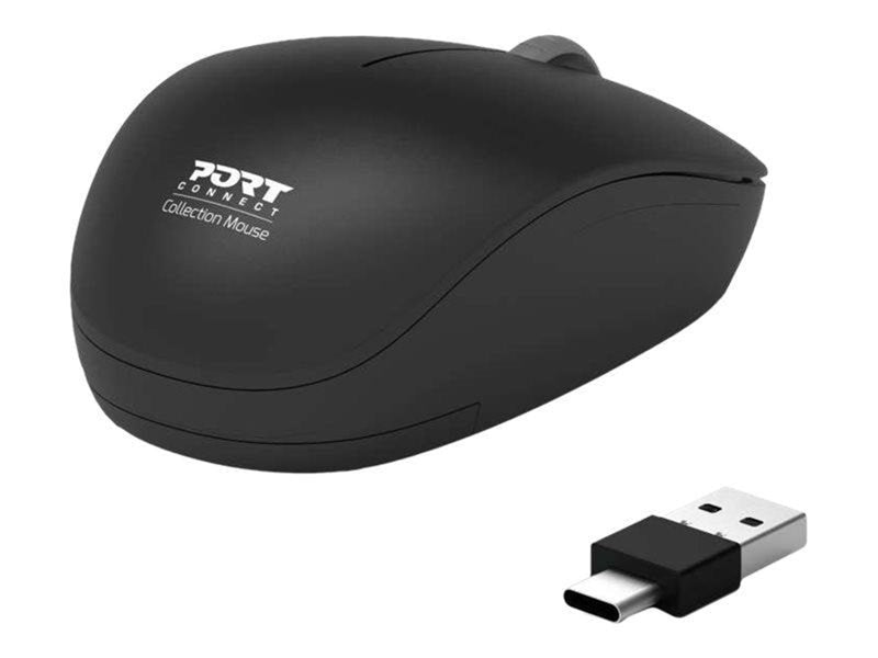 PORT Designs PORT Connect Collection - Maus (Schwarz)