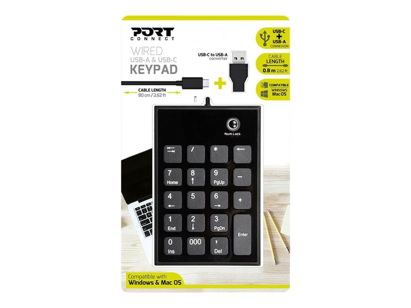 PORT Designs PORT Connect - Numpad - Schwarz