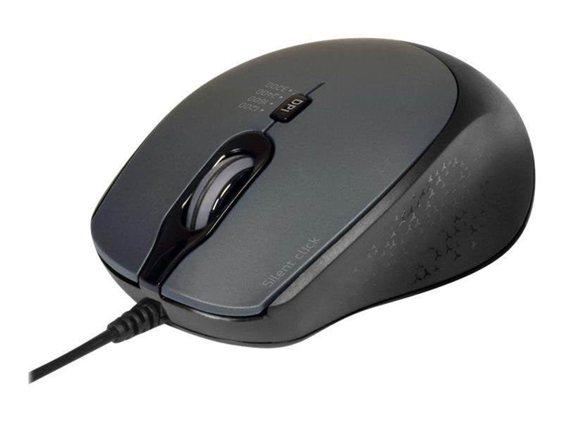 PORT Designs PORT Connect Professional SILENT - Maus (Schwarz)