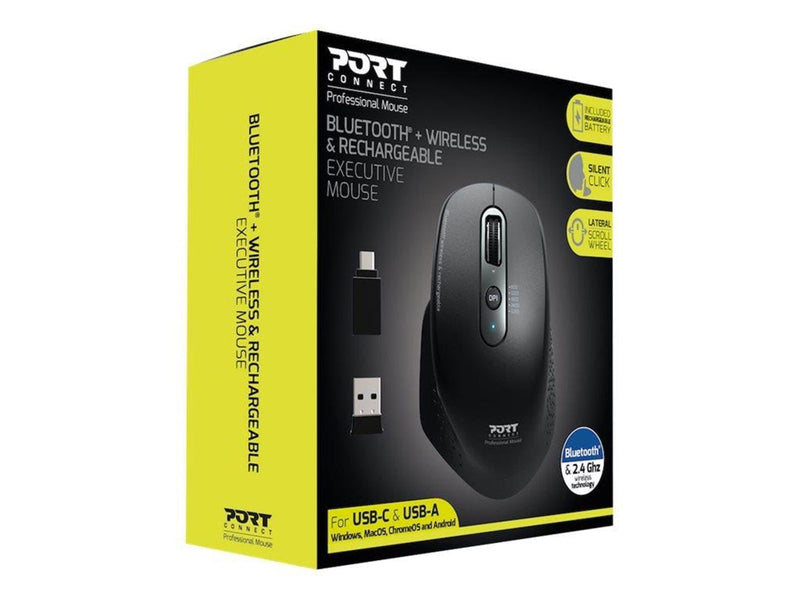 PORT Designs PORT Connect Professional office executive combo - Maus (Schwarz)