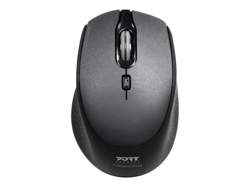 PORT Designs PORT Connect SILENT - Maus (Schwarz)