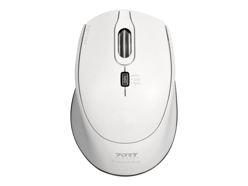 PORT Designs PORT Connect SILENT - Maus (Weiß)