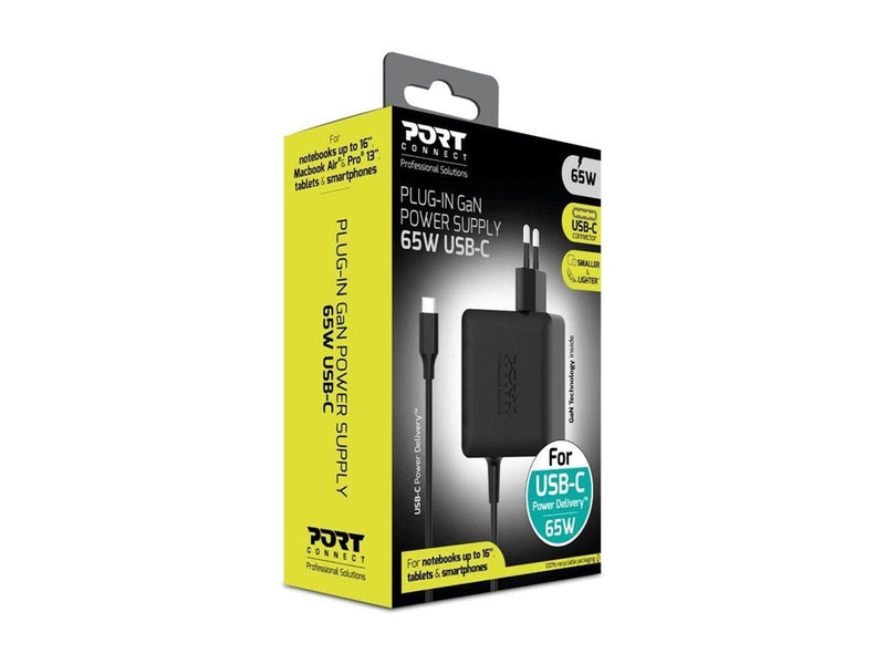 PORT Designs PORT Connect - USB-C power adapter - GaN2 - 65 Watt