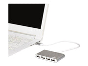 PORT Designs PORT Connect USB-Hubs - 4 - Grau