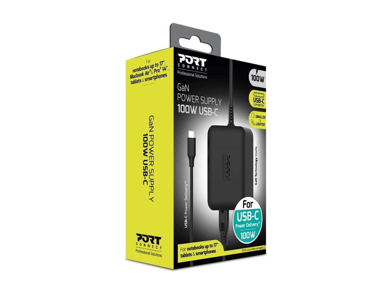 PORT Designs PORT Connect power adapter - GaN II - USB-C - 100 watt