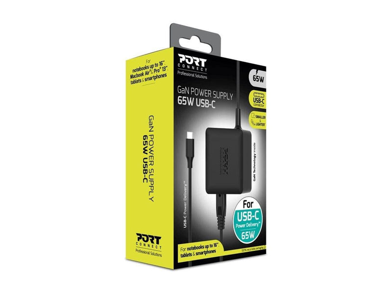 PORT Designs PORT Connect power adapter - GaN II - USB-C - 65 Watt