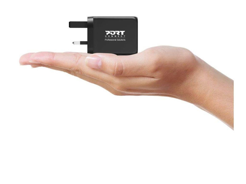 PORT Designs PORT Connect power adapter - USB 2 x USB-C - 65 Watt
