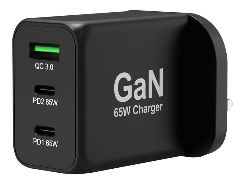 PORT Designs PORT Connect power adapter - USB 2 x USB-C - 65 Watt