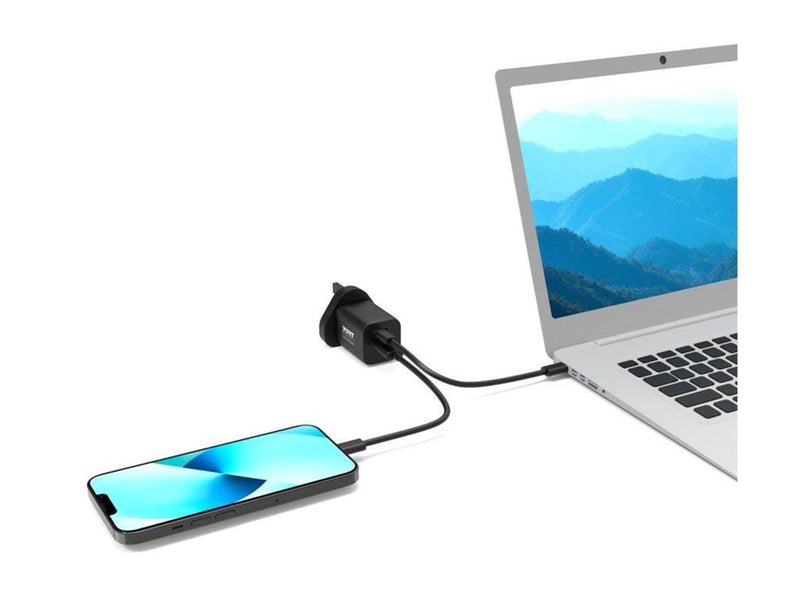 PORT Designs PORT Connect power adapter - USB 24 pin USB-C - 45 Watt