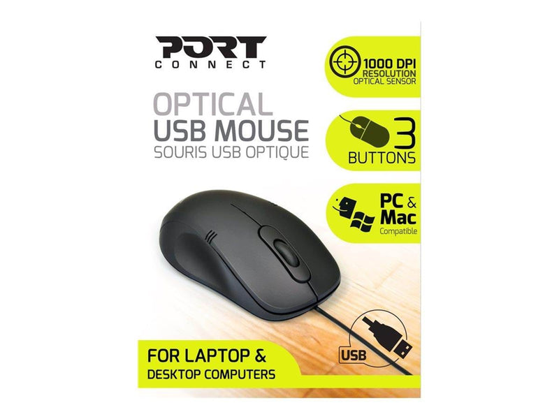 PORT Designs PORT OFFICE BUDGET PRO - Maus (Schwarz)