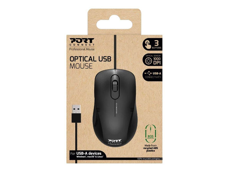 PORT Designs PORT OFFICE BUDGET PRO - Maus (Schwarz)